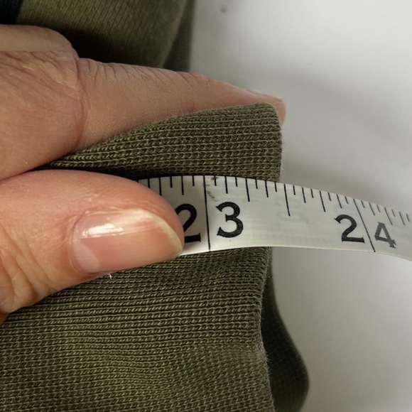 Adidas ESSENTIALS 3-STRIPES FLEECE HOODIE, Olive Stata / Black, Medium - Picture 12 of 13